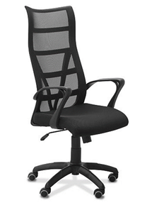 Офисное кресло ДамОфис 5600, черное в Йошкар-Оле