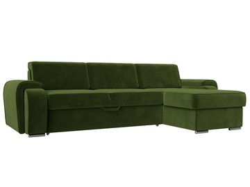 Угловой диван Лига-025, Зеленый (Микровельвет) в Йошкар-Оле