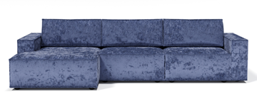 Угловой диван с оттоманкой Лофт 357х159х93 (Ремни/Еврокнижка) в Йошкар-Оле