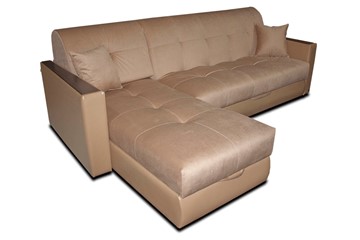 Угловой диван с оттоманкой Аккордеон-1 (сп.м. 800х2050) в Йошкар-Оле