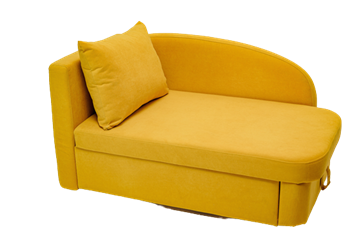 Диван-кровать левая Тедди желтый в Йошкар-Оле