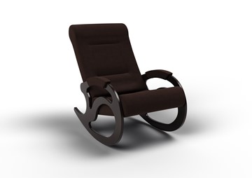 Кресло-качалка Вилла, ткань шоколад 11-Т-Ш в Йошкар-Оле