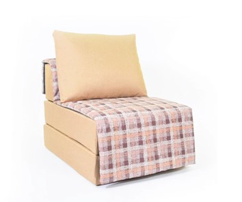 Бескаркасное кресло-кровать Харви, песочный-квадро беж в Йошкар-Оле