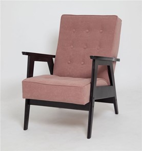 Кресло Ретро (венге / RS 12 - розовый) в Йошкар-Оле