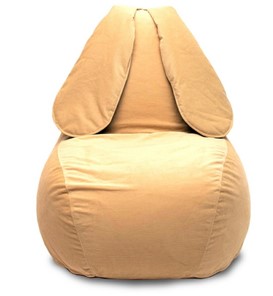 Кресло Зайка (длинные уши), желтый в Йошкар-Оле