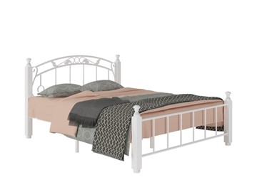 Кровать двуспальная Гарда 5, 160х200, белая в Йошкар-Оле