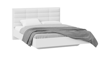 Кровать с мягкой спинкой Агата тип 1 (Белый) в Йошкар-Оле
