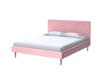 Кровать Claro 160х200, Велюр (Casa Жемчужно-розовый) в Йошкар-Оле