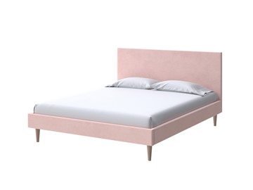 Кровать 2-спальная Claro 160х200, Велюр (Ultra Розовый мусс) в Йошкар-Оле