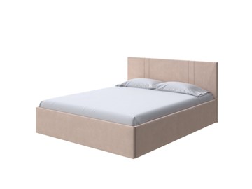 Спальная кровать Helix Plus 160х200, Рогожка (Тетра Имбирь) в Йошкар-Оле