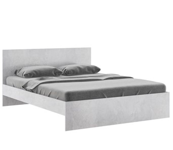 Кровать в спальню Осло М14 с настилами Лайт (Цемент светлый) в Йошкар-Оле