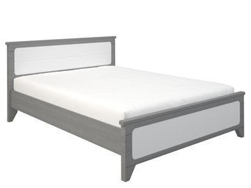 Кровать Боринское Соня 1600, Серый/Белый в Йошкар-Оле