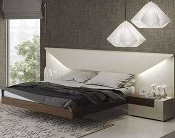 Кровать полуторная Elena с подсветкой (160x200) в Йошкар-Оле