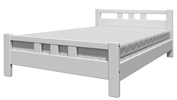 Спальная кровать Вероника-2 (Белый Античный) 140х200 в Йошкар-Оле