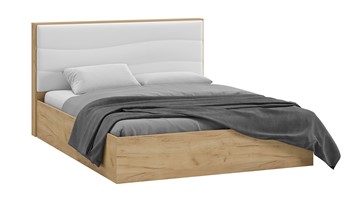Кровать с механизмом 2-спальная Миранда тип 1 (Дуб крафт золотой/Белый глянец) в Йошкар-Оле