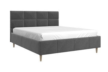 Кровать полутороспальная Ханна 140х200 (Холодный Серый) с основанием в Йошкар-Оле