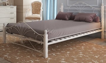 Спальная кровать Фортуна 1, 1600, белый/белый в Йошкар-Оле