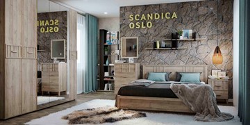 Набор мебели для спальни SCANDICA OSLO №1 в Йошкар-Оле