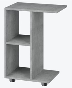 Столик для кровати Ник цвет бетон в Йошкар-Оле