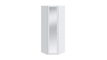 Угловой шкаф Ривьера с зеркалом СМ 241.23.003 (Белый) в Йошкар-Оле