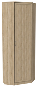 Распашной шкаф 402 угловой со штангой, цвет Дуб Сонома в Йошкар-Оле