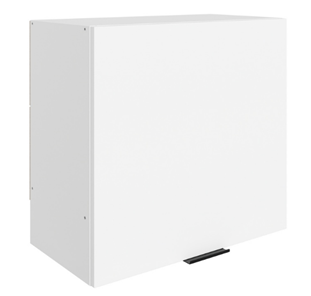 Навесной шкаф Стоун L600 Н566 (1 дв. гл.) (белый/джелато софттач) в Йошкар-Оле