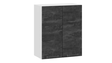 Навесной кухонный шкаф Детройт 1В6 (Белый/Угольный Камень) в Йошкар-Оле