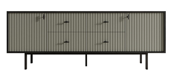 Комод с ящиками и дверцами Emerson (EM19/gray/L) в Йошкар-Оле