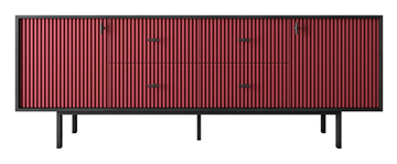 Комод с ящиками и дверцами Emerson (EM19/red/L) в Йошкар-Оле