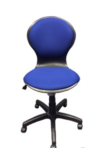Детское вращающееся кресло Libao LB-C 03, цвет синий в Йошкар-Оле