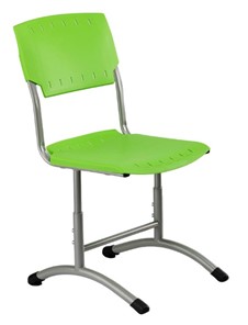 Детский стул регулируемый Отличник.3 3-5, Салатовый RAL 6038/Светло-серый в Йошкар-Оле