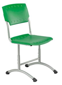 Детский стул регулируемый Отличник.3 3-5, Зеленый RAL 6001/Светло-серый в Йошкар-Оле
