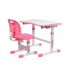 Комплект парта + стул Acacia Pink Cubby в Йошкар-Оле