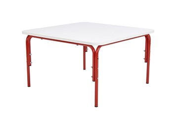 Детский растущий стол Фея Мой малыш, 0-1 гр., белый-красный в Йошкар-Оле