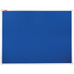 Доска  для объявлений c текстильным покрытием для объявлений 60х90 см синяя, ГАРАНТИЯ 10 ЛЕТ, РОССИЯ, BRAUBERG, 231700 в Йошкар-Оле