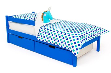 Кроватка Skogen classic синяя в Йошкар-Оле