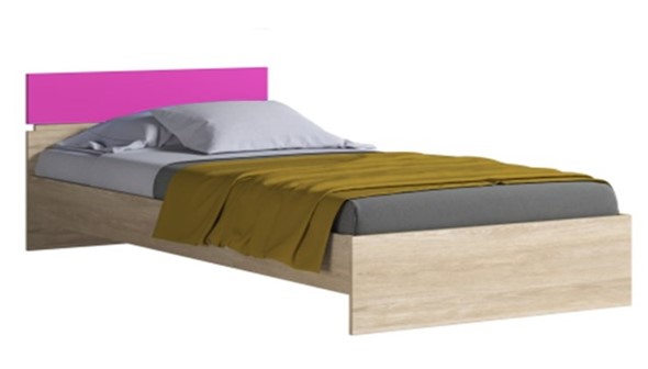 Кровать в детскую Формула, 900 розовый с основанием в Йошкар-Оле - изображение