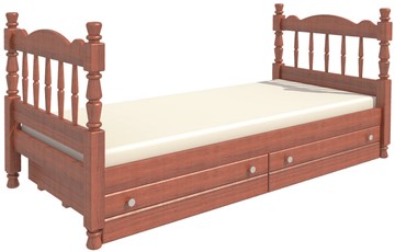 Детская кровать Алёнка (Орех) с основанием в Йошкар-Оле