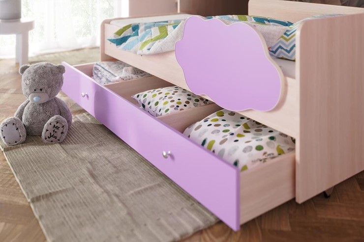 Двухъярусная детская кровать Соник 1.6 с ящиком, Ясень Шимо в Йошкар-Оле - изображение 1