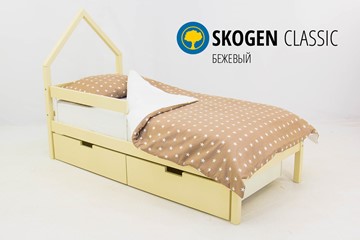 Детская кровать-домик мини Skogen бежевый в Йошкар-Оле