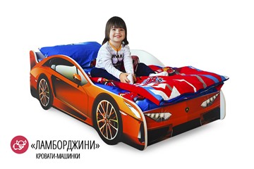 Детская кровать-машина Lamborghini в Йошкар-Оле - предосмотр 1