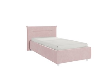 Кроватка 0.9 Альба, нежно-розовый (велюр) в Йошкар-Оле