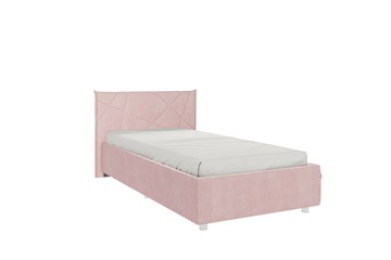 Кровать в детскую 0.9 Бест, нежно-розовый (велюр) в Йошкар-Оле
