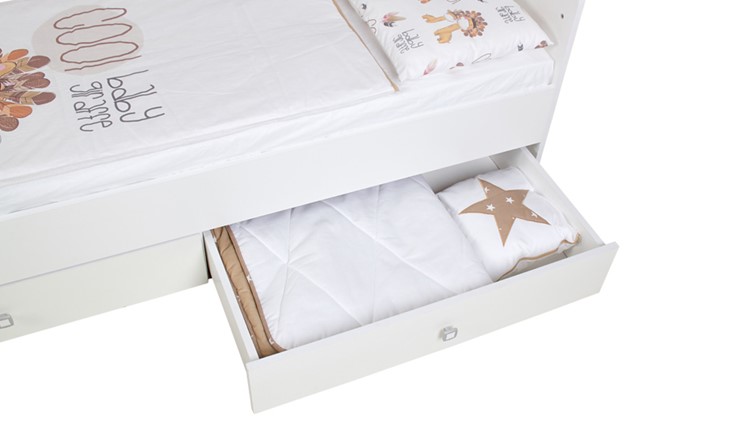 Детская кровать Фея 1100 Белый в Йошкар-Оле - изображение 10