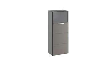 Шкаф Наоми комбинированный одностворчатый, цвет Фон серый, Джут ТД-208.07.28 в Йошкар-Оле