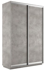Шкаф двухдверный Экспресс (ДСП) 1400х450х2400, бетон в Йошкар-Оле