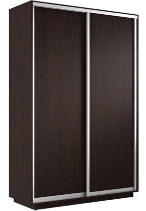 Шкаф 2-дверный Экспресс (ДСП) 1400х600х2400, венге в Йошкар-Оле - изображение