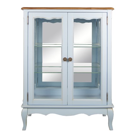 Шкаф двухдверный Leontina для посуды (ST9318B) Голубой в Йошкар-Оле - изображение