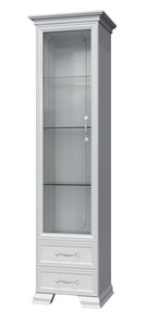 Шкаф-витрина Грация ШР-1, белый, 1 стекло, 420 в Йошкар-Оле