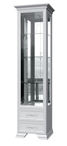 Шкаф-витрина Грация ШР-1, белый, 3 стекла, 420 в Йошкар-Оле